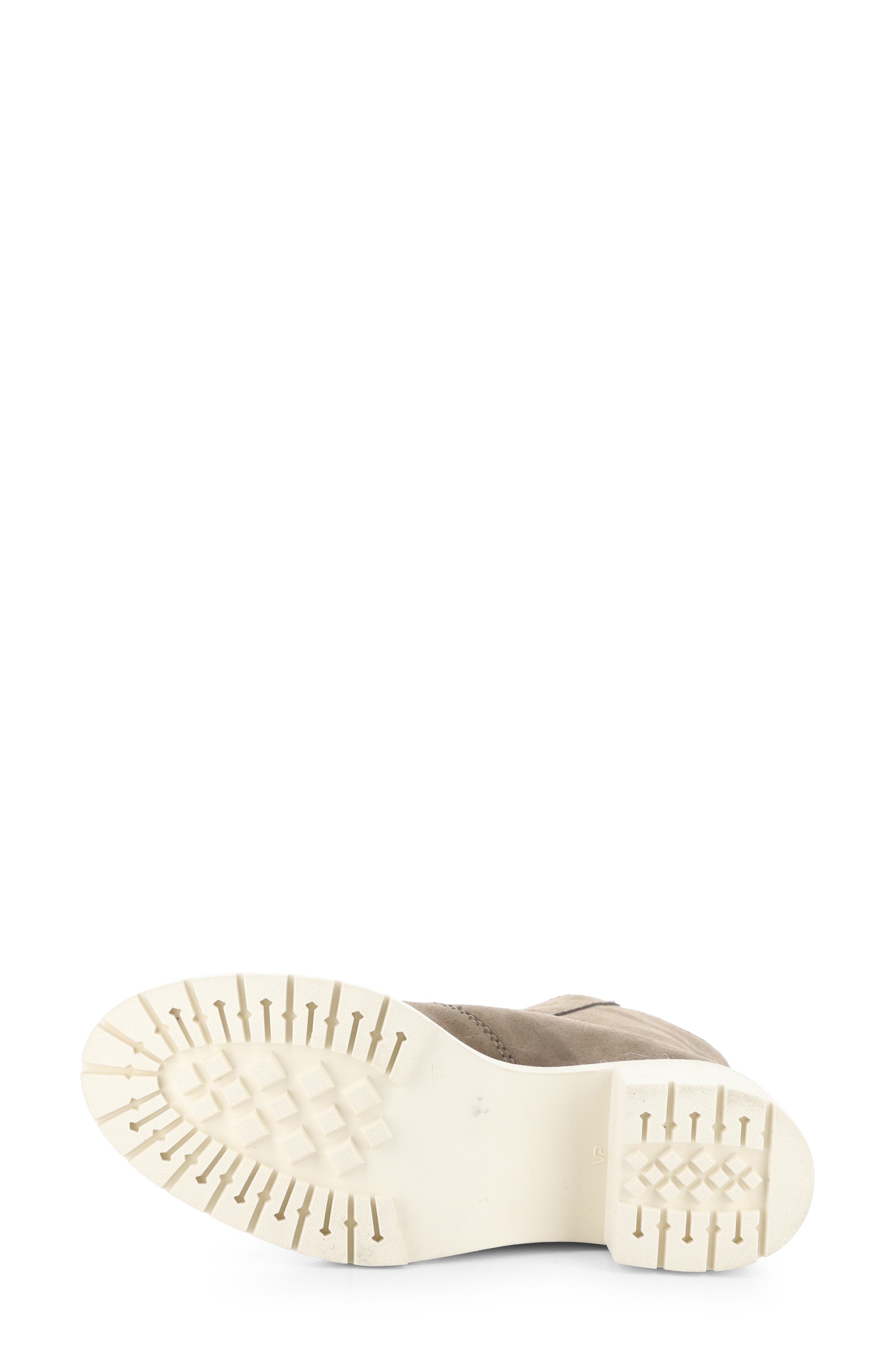 Zap Waterproof Suede Bootie, Alternate, color, TAUPE SUEDE