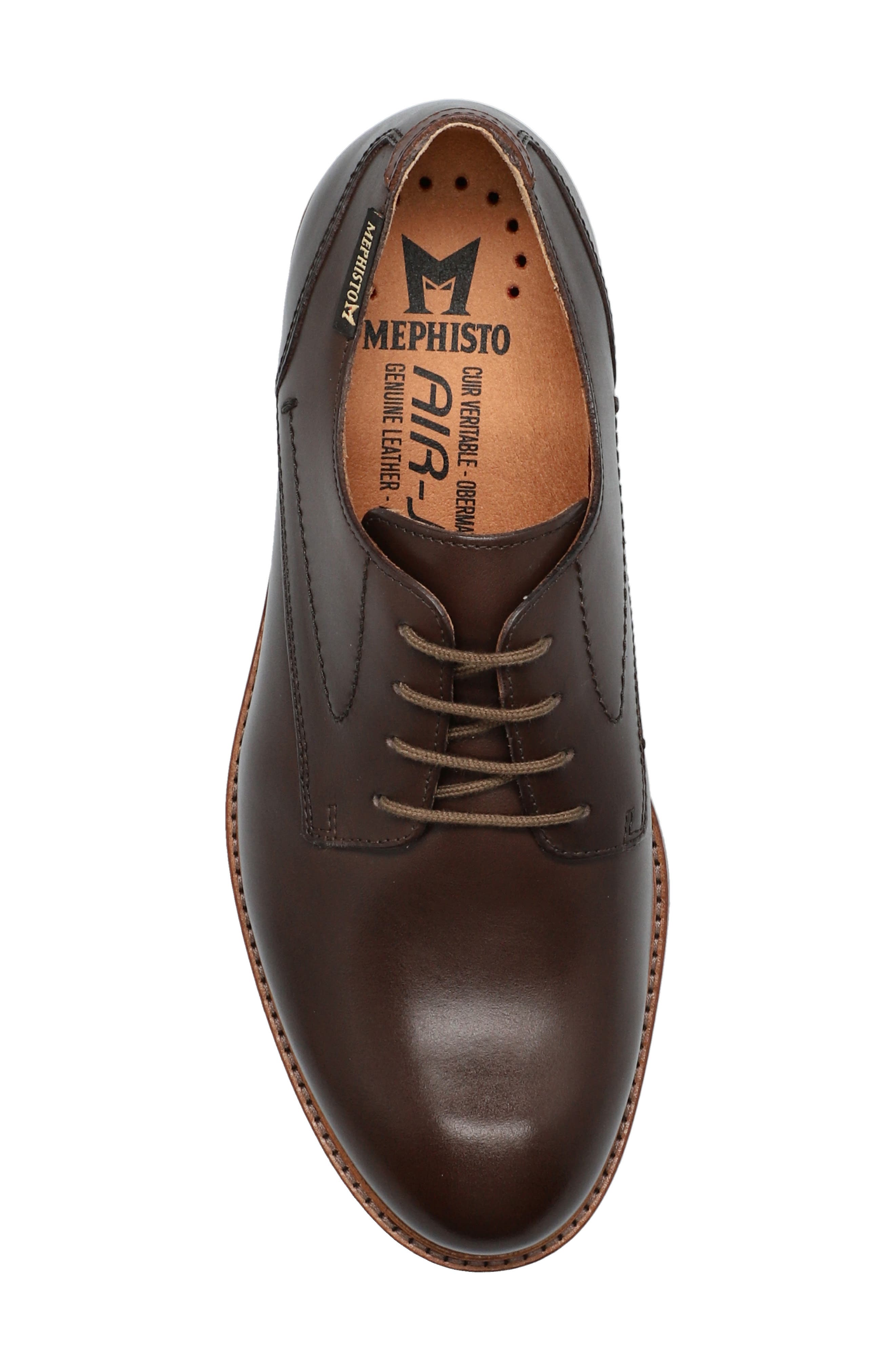 Mephisto Falco Derby, Alternate, color, Dark Brown