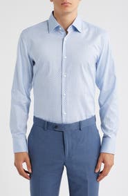 BOSS Hank Kent Slim Fit Stretch Cotton Dresss Shirt
