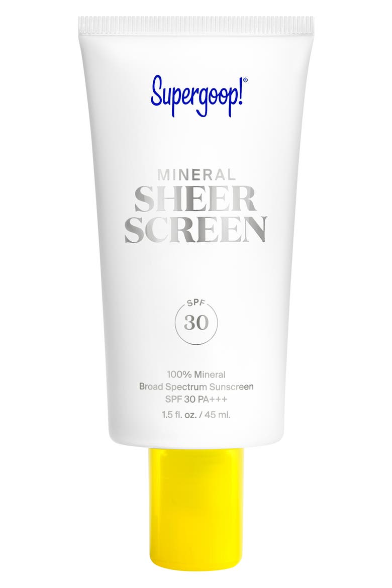 Supergoop! Mineral Sheerscreen SPF 30 Sunscreen Lotion, Alternate, color, NO COLOR