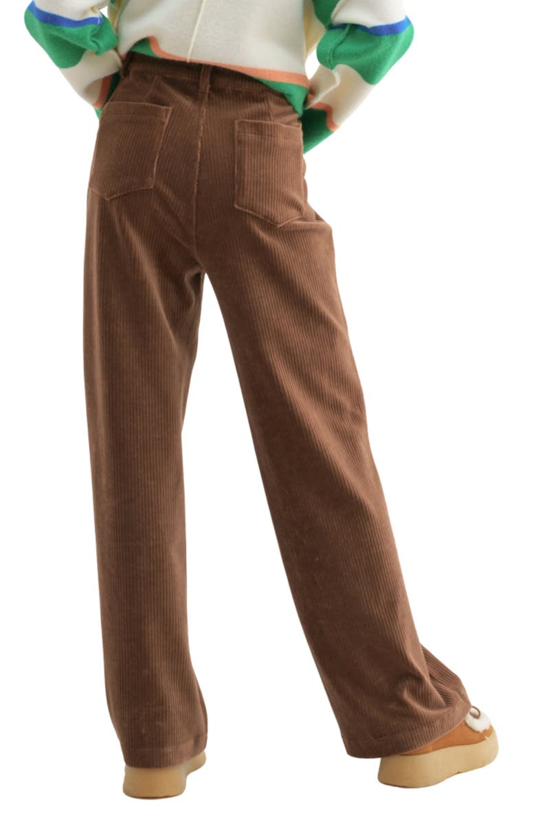 WISHLIST Corduroy Wide Leg Pants, Alternate, color, Hazelnut
