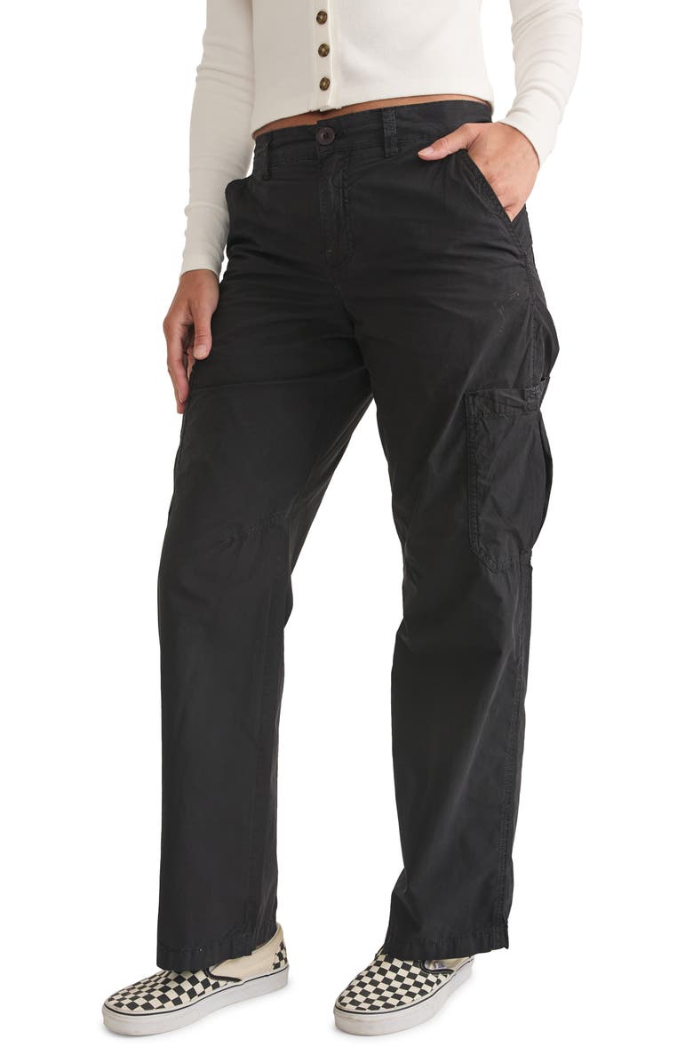 Marine Layer Jo Wide Leg Utility Cargo Pants, Alternate, color, 