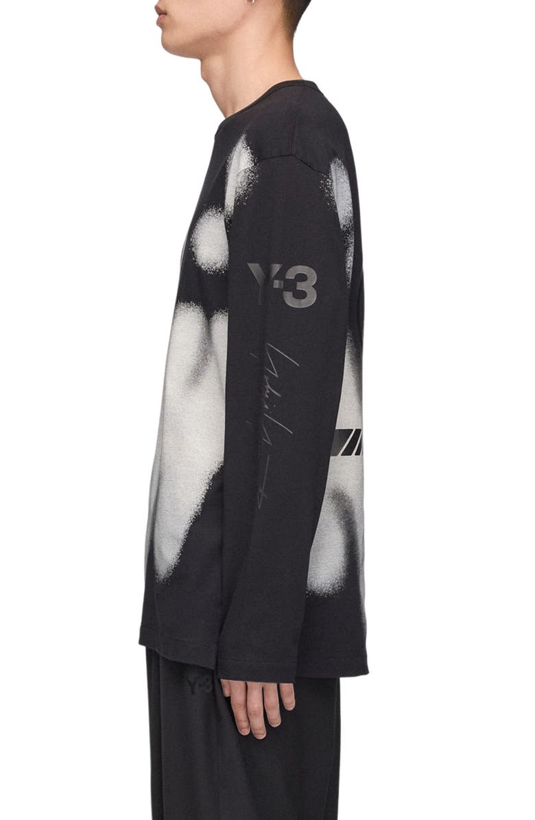 Y-3 Mercedes - AMG Petronas Formula 1 Team Yohji Graphic Long Sleeve Tee, Alternate, color, 