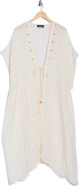 BCBGeneration Pinstripe Woven Duster