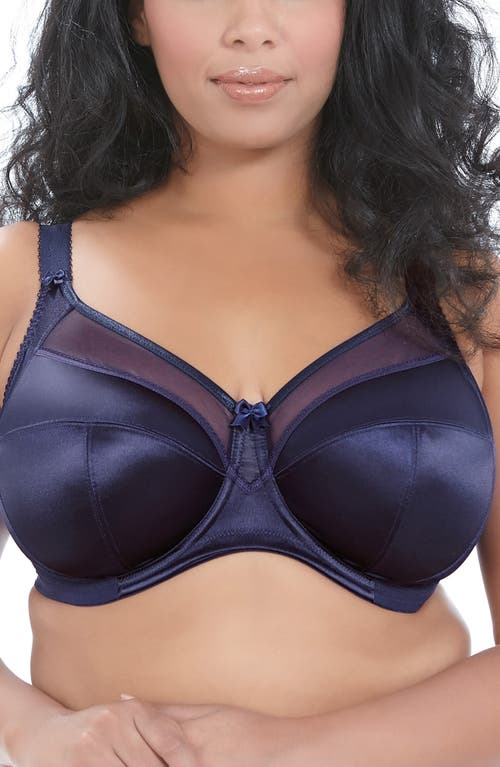 Goddess Keira Full Figure Underwire Bra in Ink at Nordstrom, Size 34N