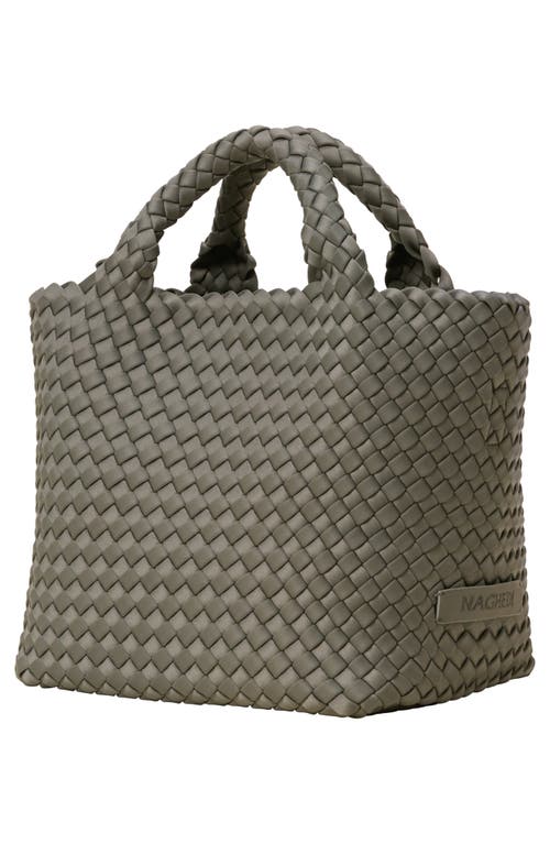 Naghedi St. Barths Small Woven Tote Bag In Laurel