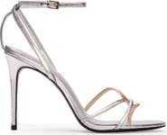 BLACK SUEDE STUDIO Miley 100 Metallic Sandal