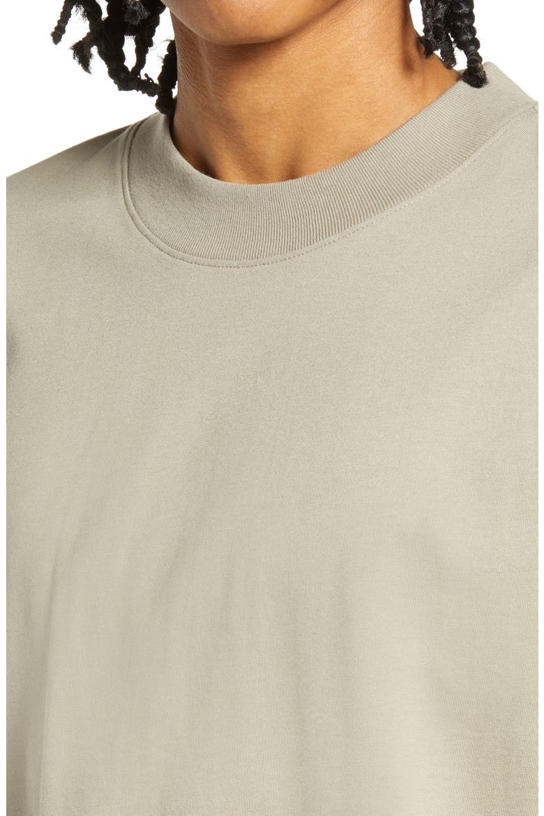 Fear of God Essentials Unisex Logo Long Sleeve T-Shirt, Alternate, color, MOSS