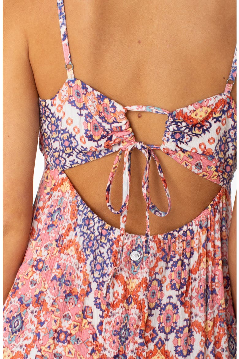 Warm Rays Midi Dress, Alternate, color, SPICE ROUT