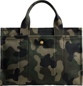 即発 COACH Camo Print Canvas Cargo Tote 26/CY843 COACH Camo Printed Canvas Cargo 26 Tote Bag | Dillard's