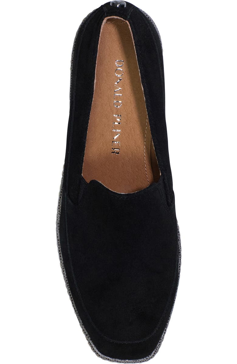 Donald Pliner Wallis Platform Wedge Loafer, Alternate, color, Black