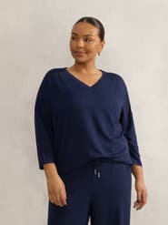 Live Unlimited Supersoft 3/4 Sleeve Top