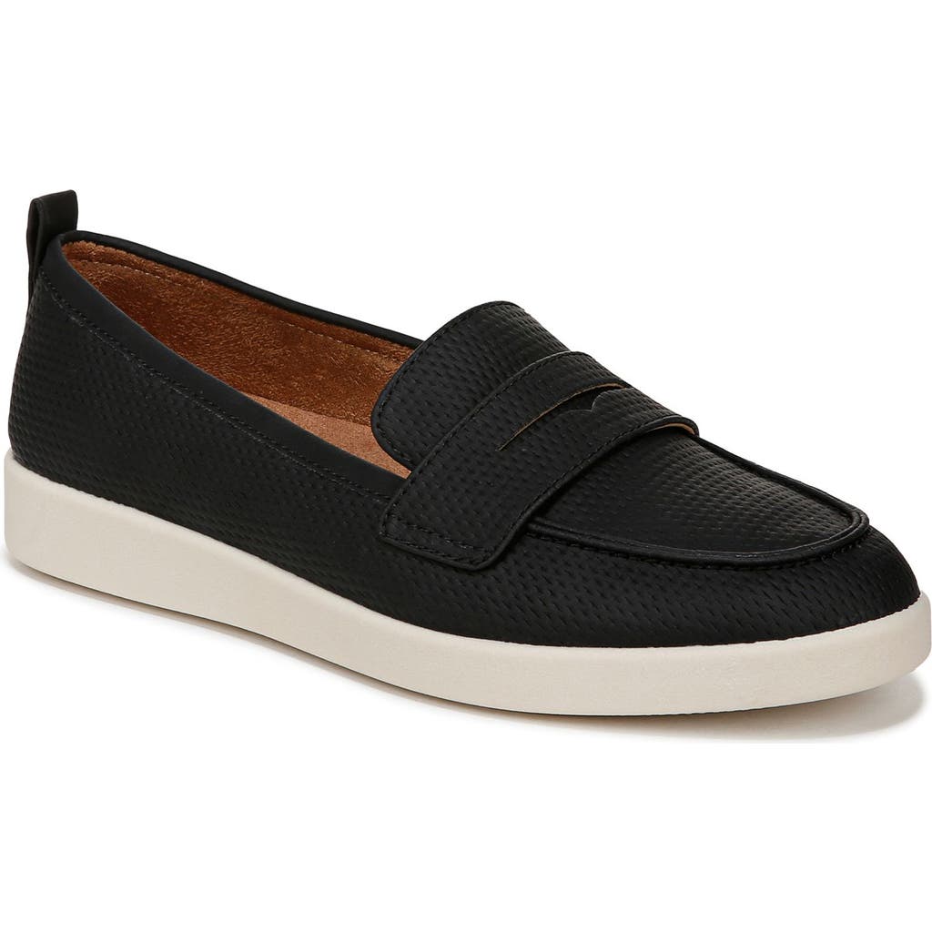 Naturalizer Ingrid Slip-on Sneaker In Black Faux Nubuck