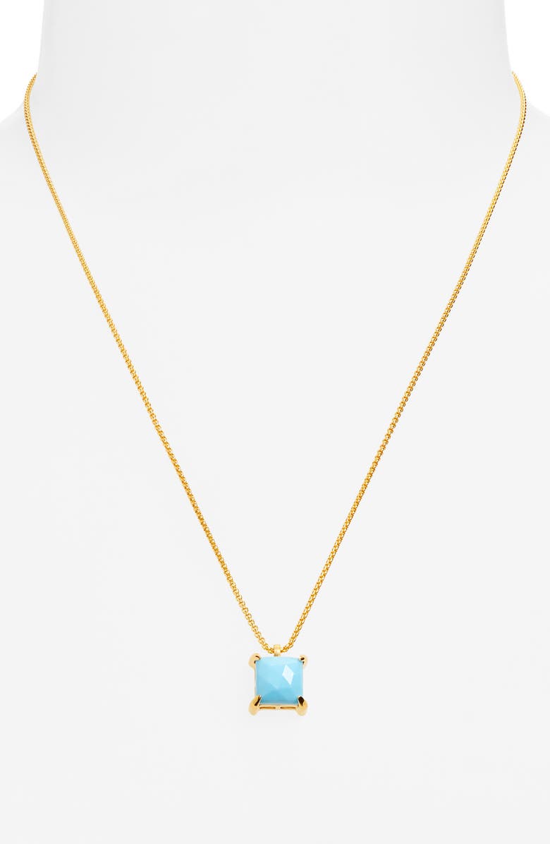 Nomad Midi Turquoise Pendant Necklace
