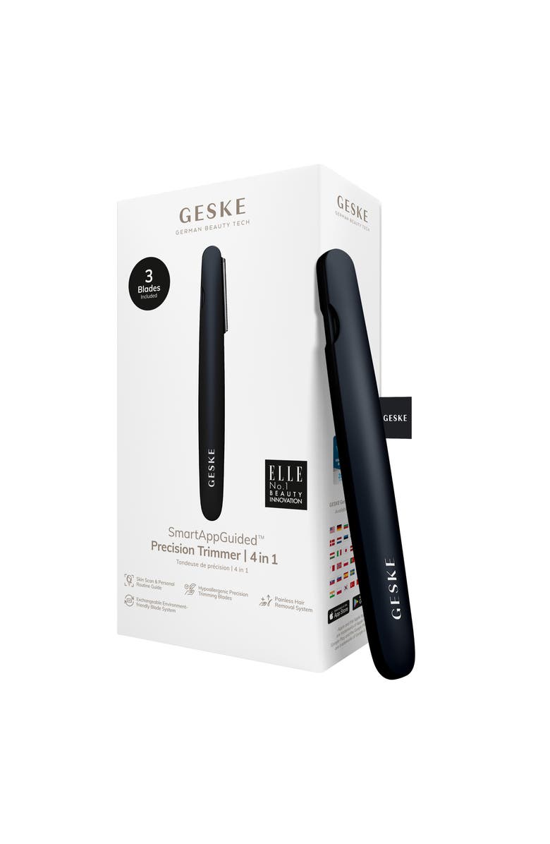 GESKE SmartAppGuided Precision Trimmer | 4 in 1, Main, color, Black