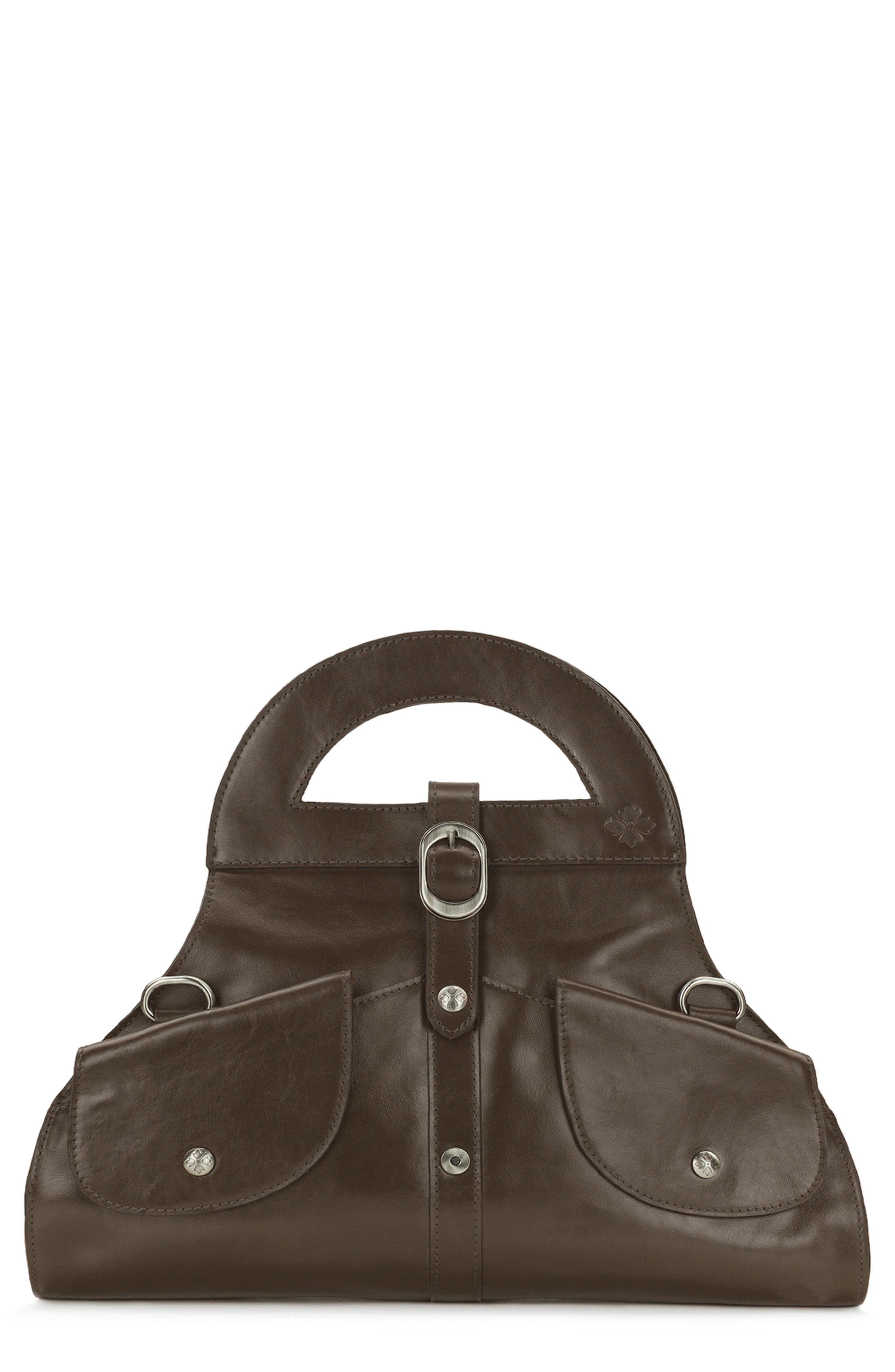 Patricia Nash Milania Leather Top Handle Bag