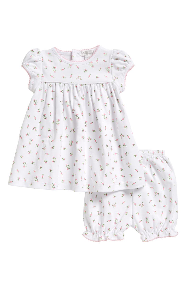 Kissy Kissy Garden Roses Dress & Bloomers, Main, color, Asst