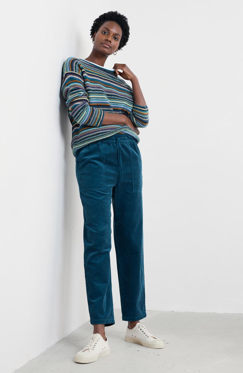 Seasalt Cornwall Fruity II Stripe Merino Wool Blend Sweater, Alternate, color, 