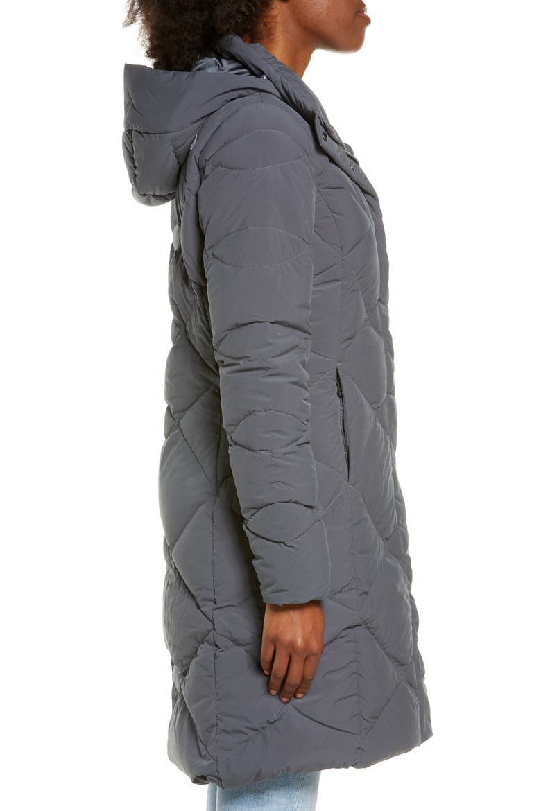 Miss Metro II Hooded Water Resistant Down Parka, Alternate, color, VANADIS GREY
