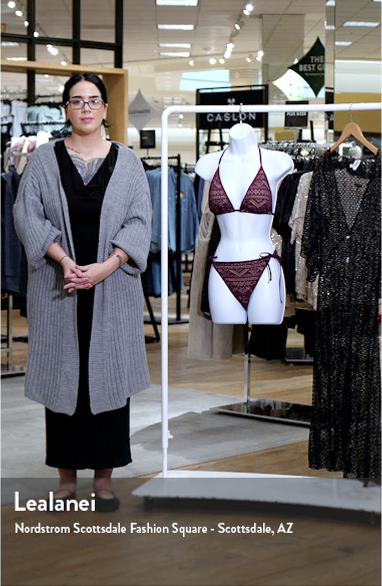 Color Play Side Tie Bikini Bottoms, sales video thumbnail