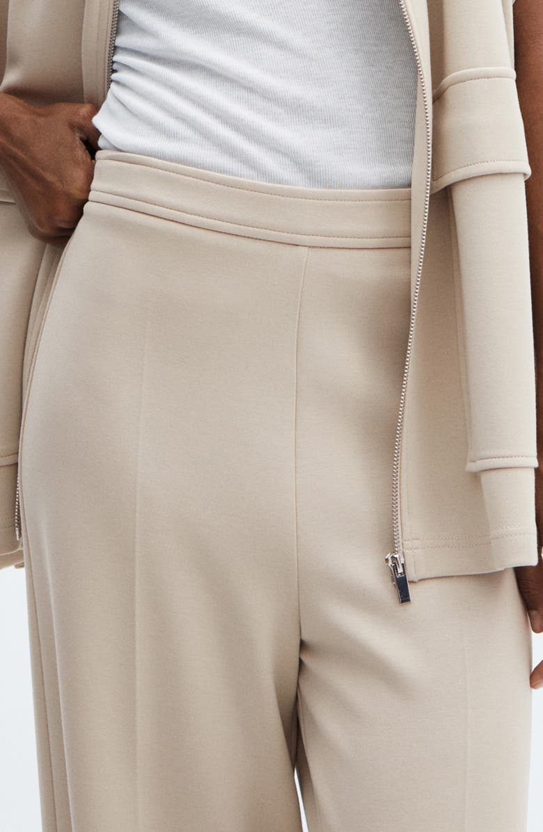 MANGO High Waist Wide Leg Pants, Alternate, color, 