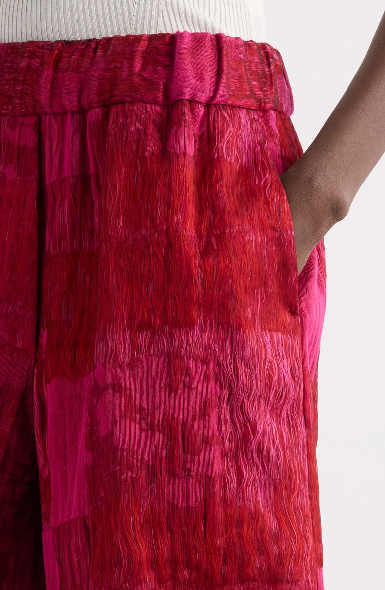 Dries Van Noten Pomy Jacquard Shorts, Alternate, color, 