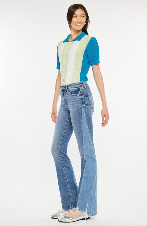 Kancan Hope Bootcut Jeans In Medium Wash