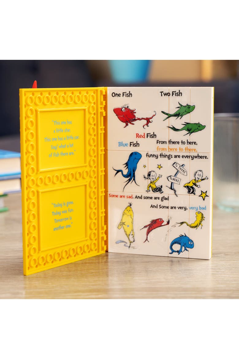 Dr. Seuss One Fish Two Fish Book Building Set, Alternate, color, Red