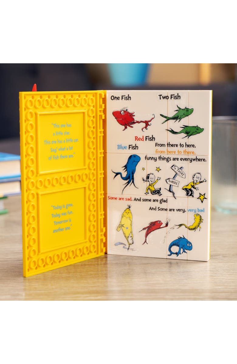 Brickcraft Dr. Seuss One Fish Two Fish Book Building Set, Alternate, color, Red