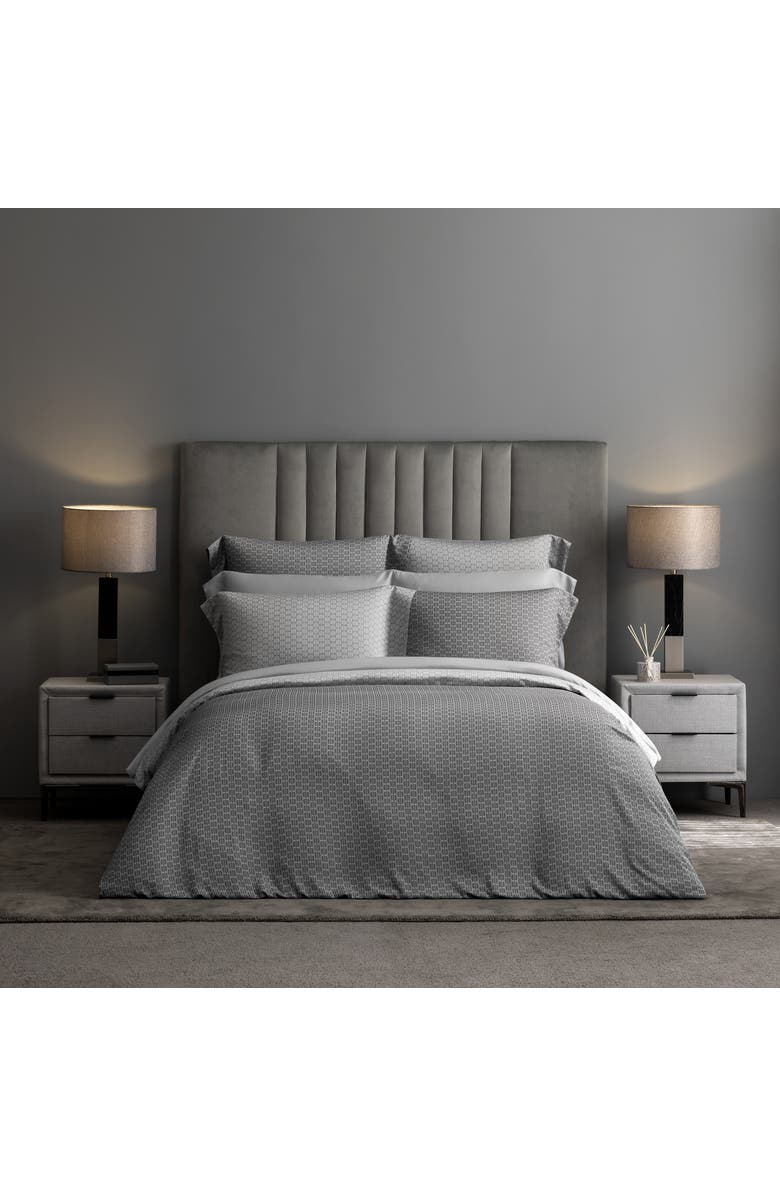 Togas Parti Duvet Cover, Main, color, Grey