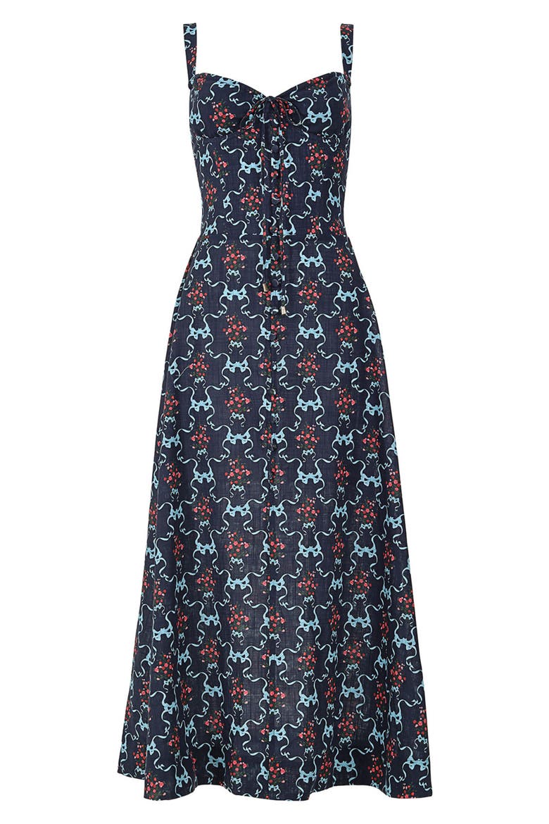 Carola Cherish Cotton Maxi Sundress, Alternate, color, WHITE