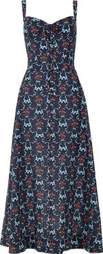 Agua Bendita Carola Cherish Cotton Maxi Sundress