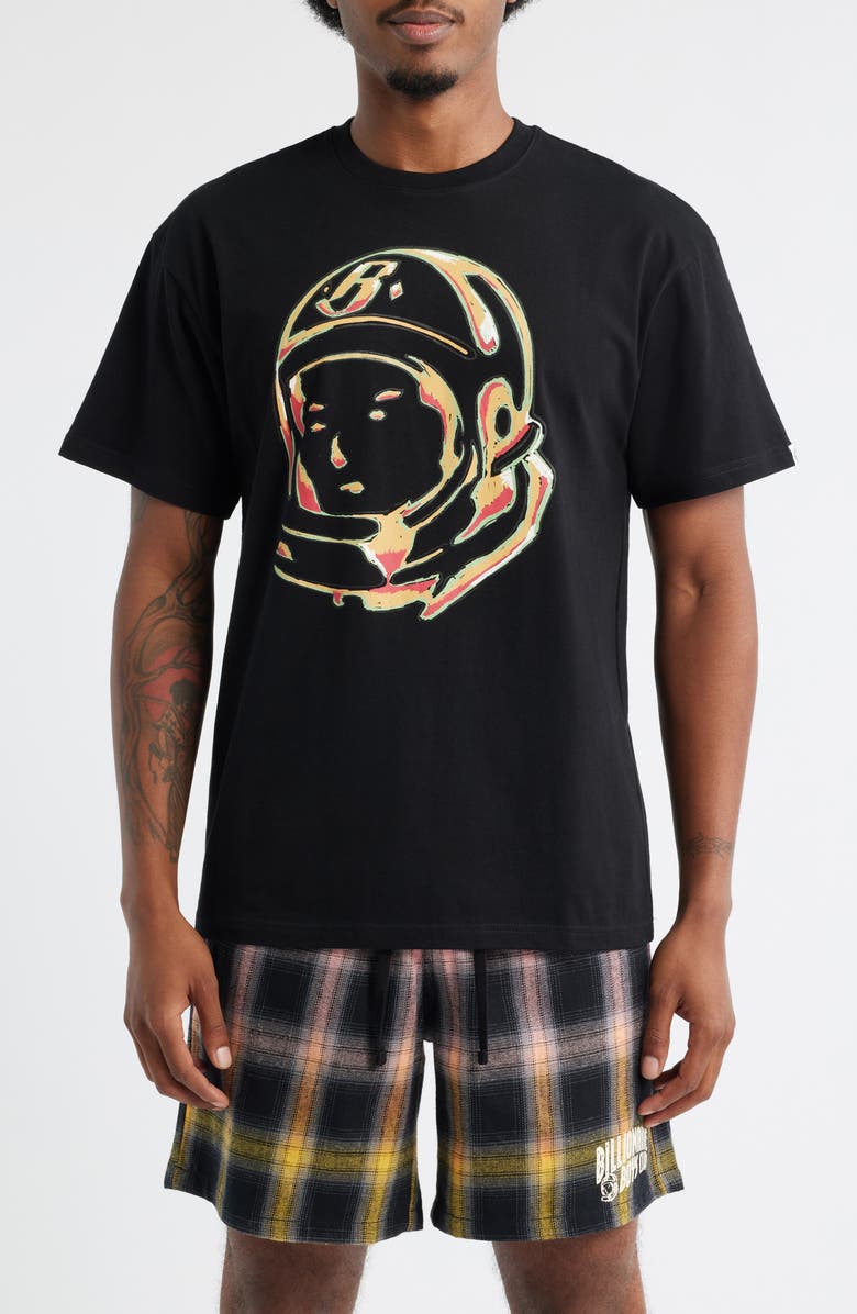 Billionaire Boys Club Helmet Graphic T-Shirt, Main, color, Black