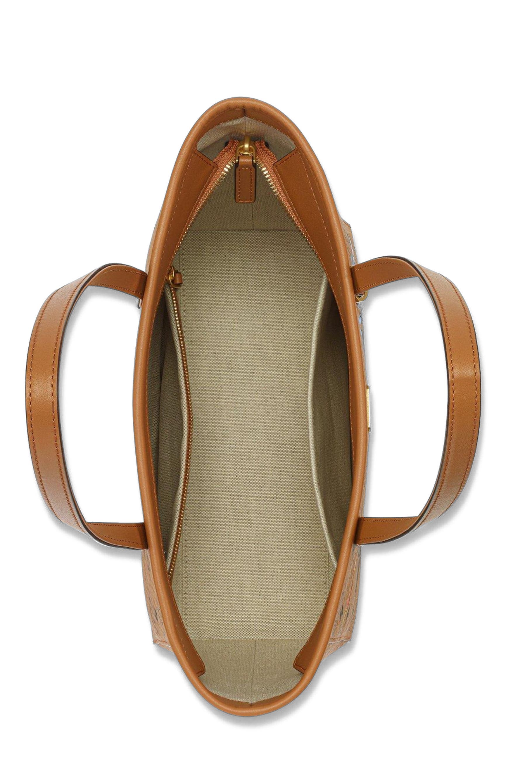 MCM Toni Top-Zip Shopper in Rocket Visetos, Alternate, color, 