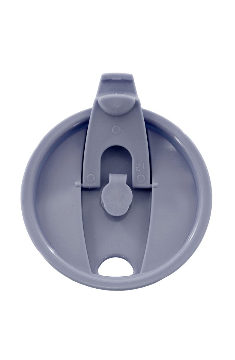 Mr. Coffee Sip Savvy 4 Piece 15 Ounce Silicone Sleeve Glass Cup Set w/ Lid and Straw, Alternate, color, Blue