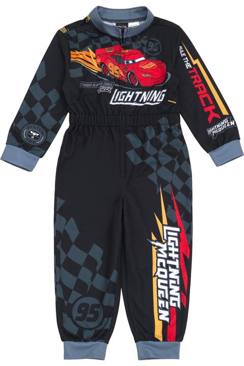 Cars Lightning Mcqueen One Piece Coverall (toddler, Little Kid & Big Kid)