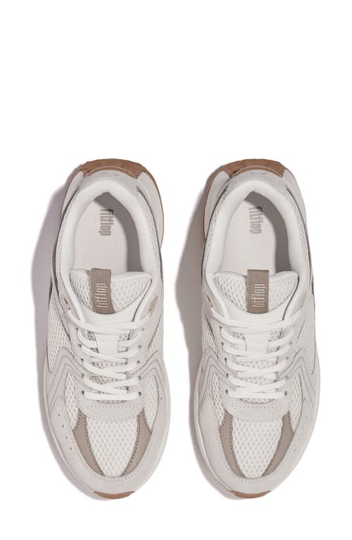 Fitflop F-mode Flow Platform Sneaker In Urban White