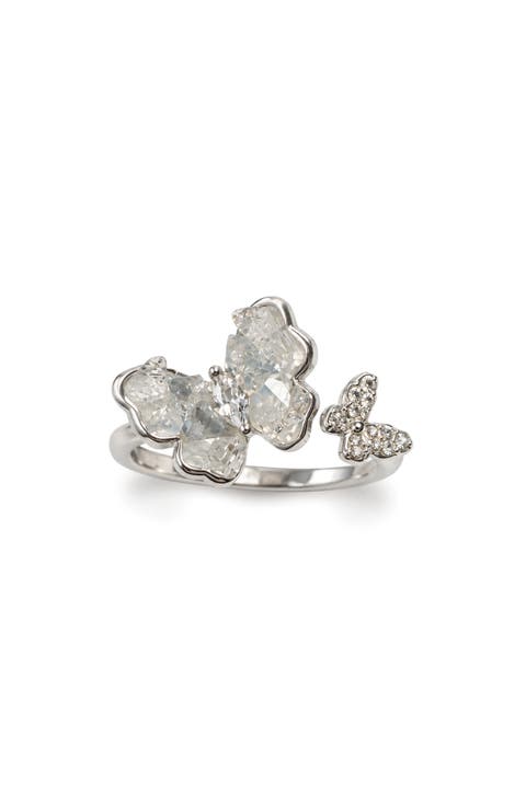 Midnight Butterfly Ring