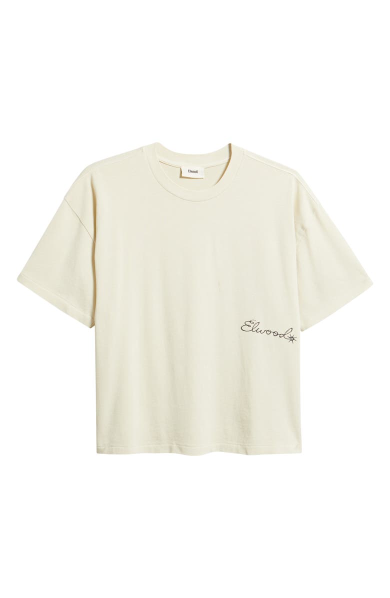 Elwood Trademark Crop Hill T-Shirt, Alternate, color, White Oak