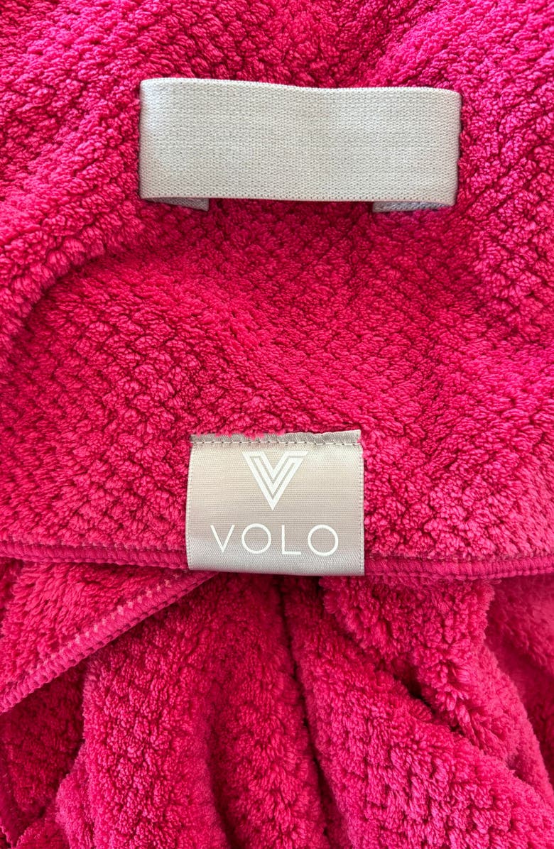 VOLO Hero Hair Towel, Alternate, color, Dahlia