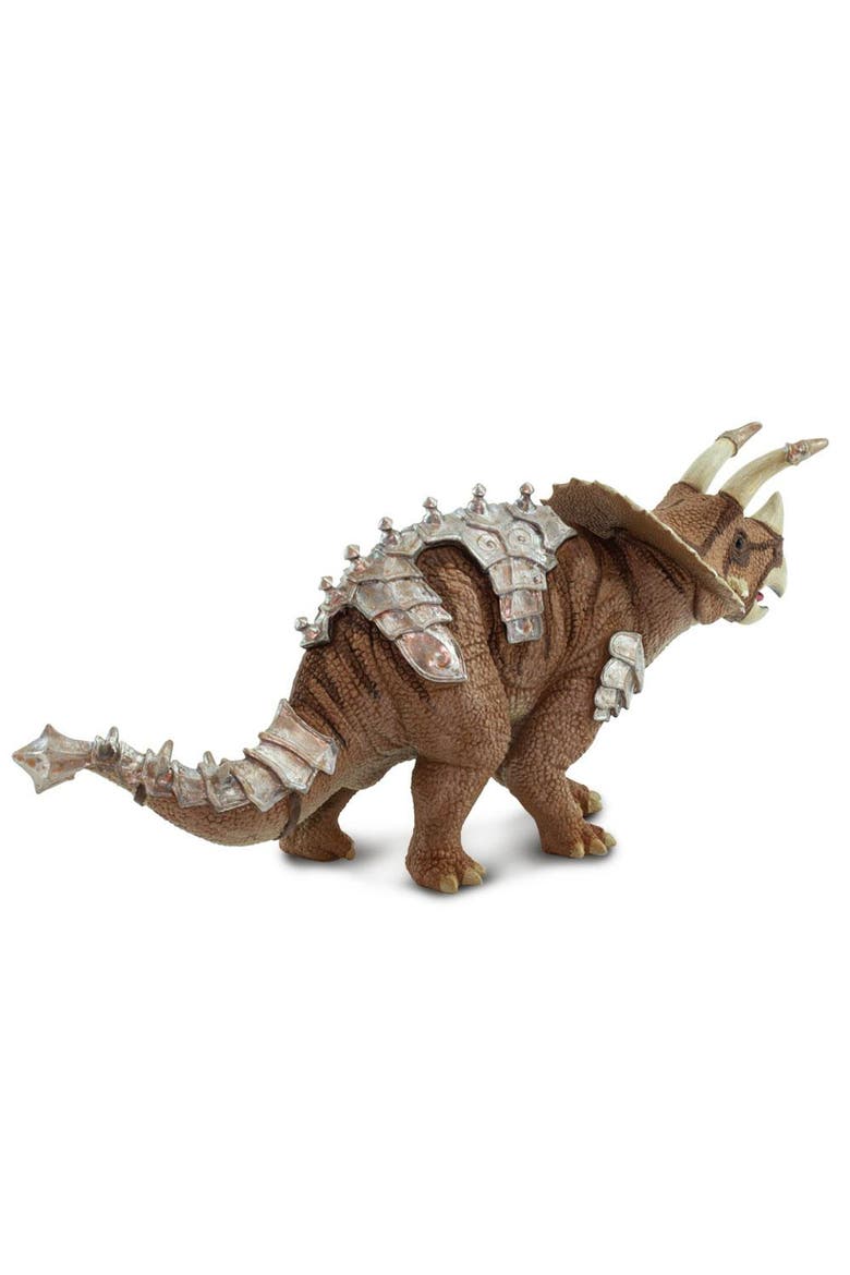 Armored Triceratops Kids Toy Figure, Alternate, color, None