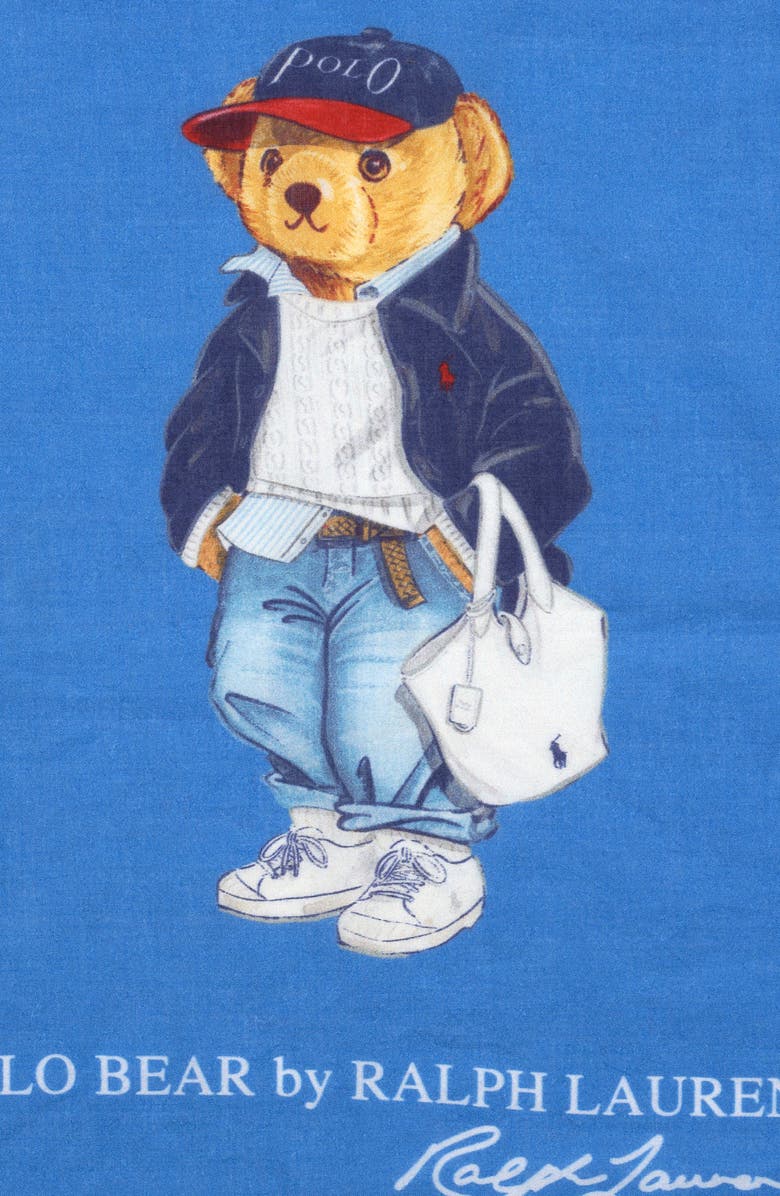 Polo Ralph Lauren Beardana Cotton Square Scarf, Alternate, color,