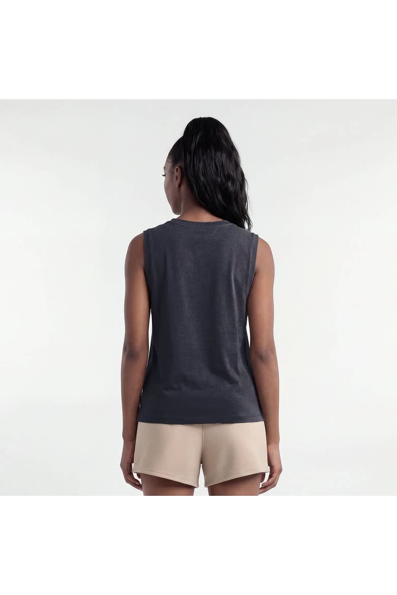 Women's Champion  Navy New York Yankees Muscle Tank Top, Alternate, color, Navy