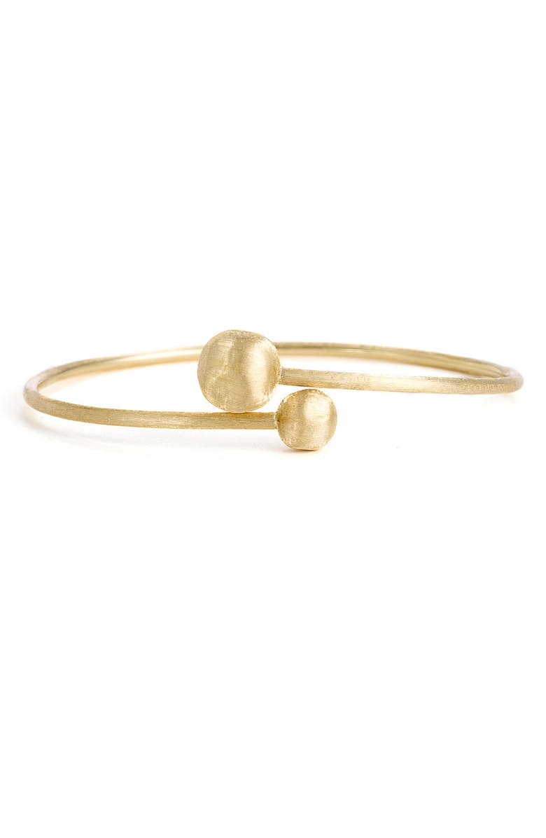 Marco Bicego 'Africa Gold - Small Hugging' Bangle, Main, color, 