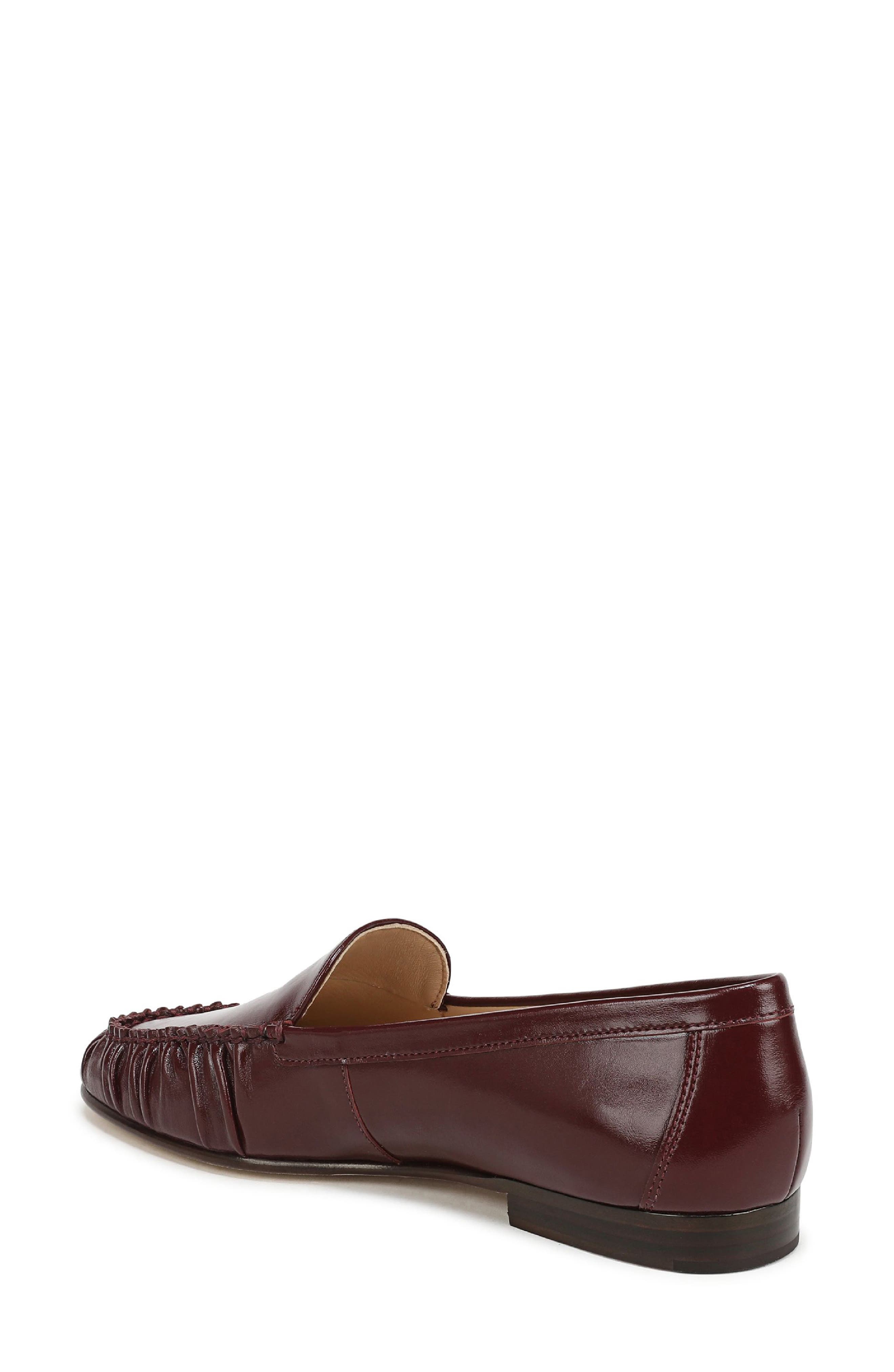 Prilla Loafer, Alternate, color, BURGUNDY LEATHER