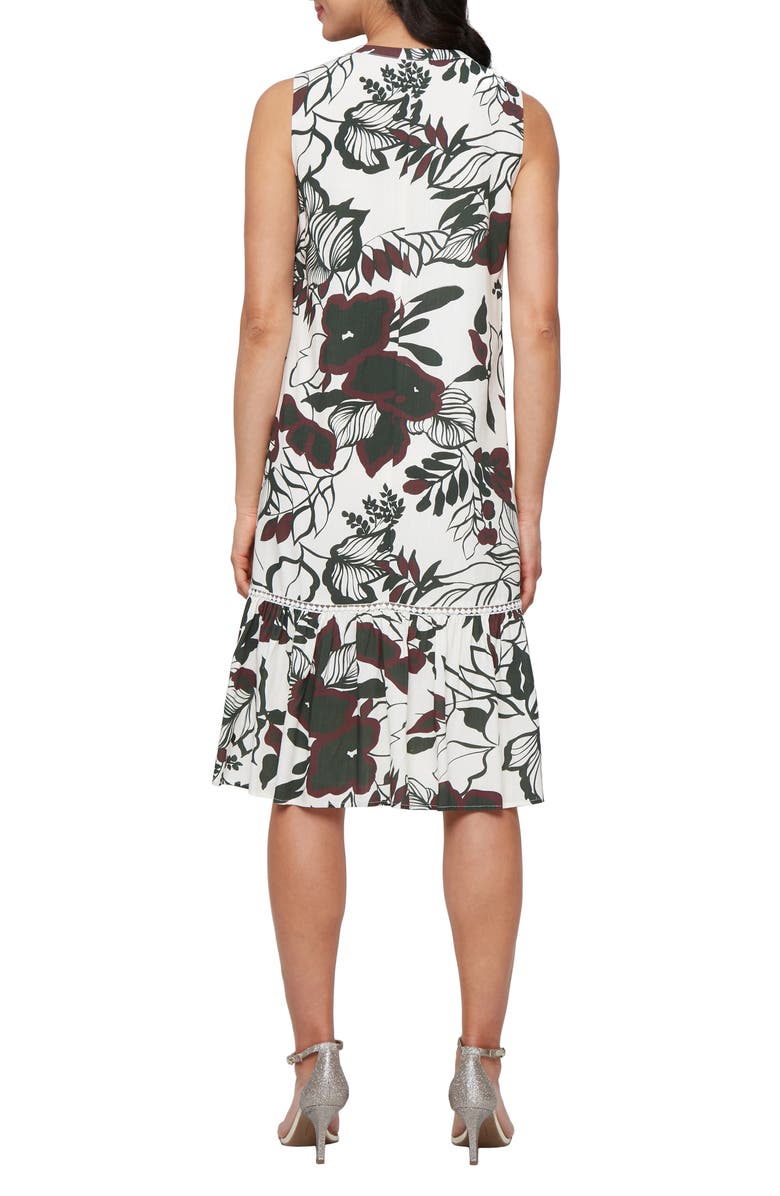 SL FASHIONS Drop Waist Shift Dress, Alternate, color, 