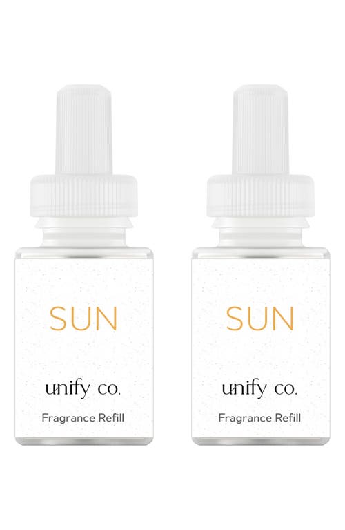 PURA x Unify Co. 2-Pack Diffuser Fragrance Refills in Sun 