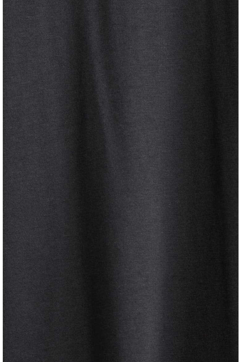 Relaxed Jersey T-Shirt Dress, Alternate, color, BLACK