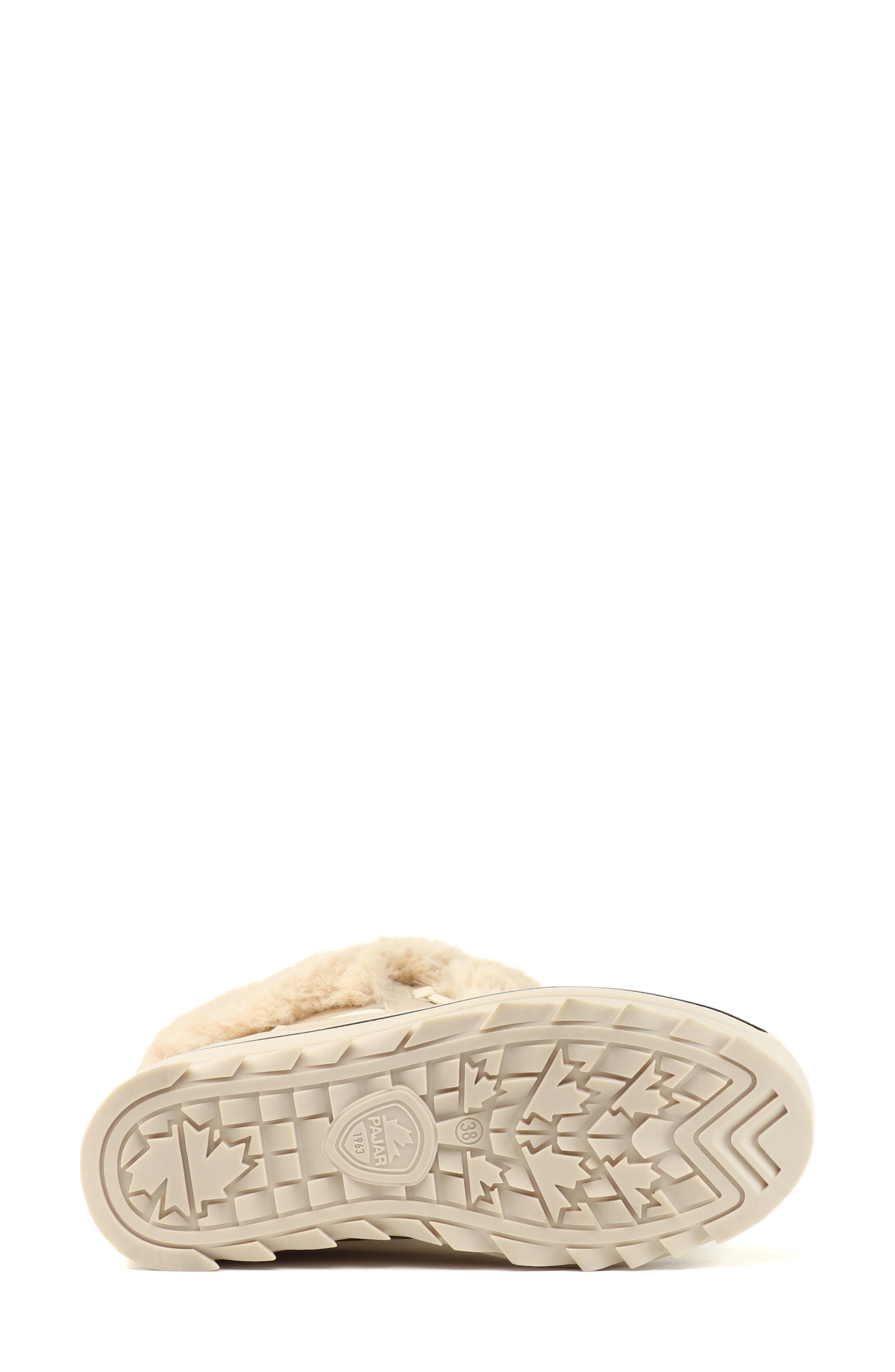 Pajar Torey Faux Fur Trim Snow Boot, Alternate, color, 