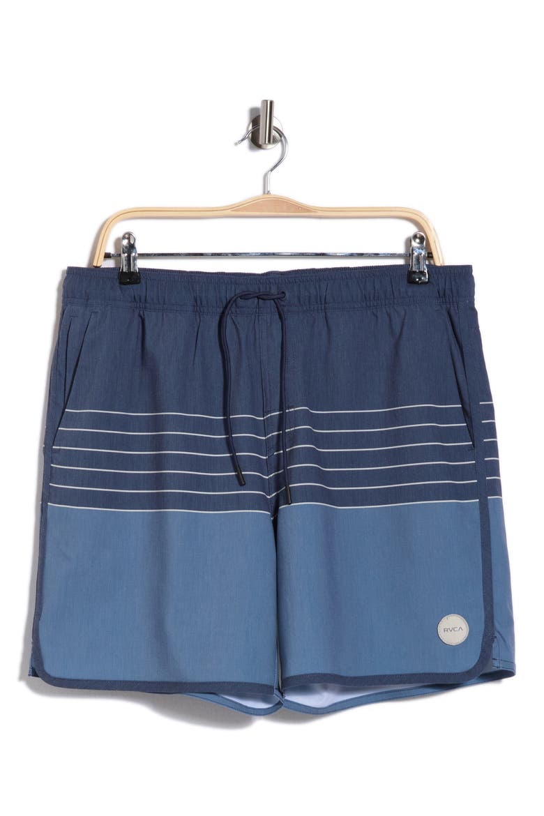 Yogger Hybrid Drawstring Shorts, Main, color, MOODY BLUE